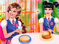 Spil Prinsesser Burger Madlavning online