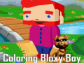 Spil Farvelægning af Bloxy Drengen online