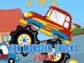 Spil Sjov Monster Trucks Puslespil online