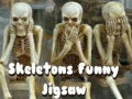 Spil Skeletons Sjovt Puslespil online