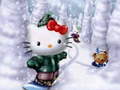 Spil Hello Kitty Julepuslespil online