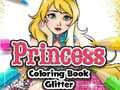 Spil Prinsesse Malebog Glitter online