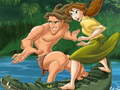 Spil Tarzan puslespilssamling online