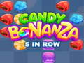 Spil Candy Bonanza: 5 på Rækken online