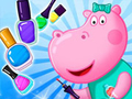 Spil Hippopotamus Manicure Salon online