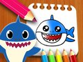 Spil Baby Shark Malebog online