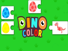 Spil Dino Farve online