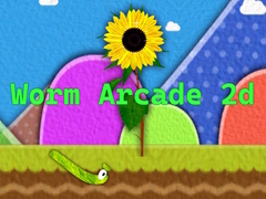 Spil Worm Arcade 2D online