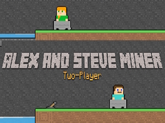 Spil Alex og Steve: To Spiller Miner online