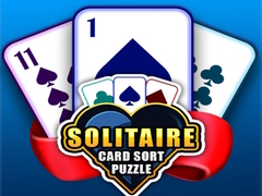 Spil Solitaire Kort Sortering Puzzle online