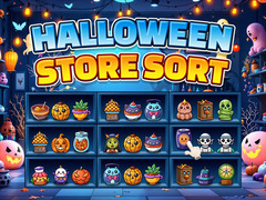 Spil Halloween Butik Sortering online