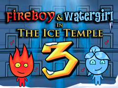 Spil Fireboy og Watergirl 3: Is Templet online