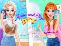 Spil Annie og Eliza DIY Kjolebroderi online