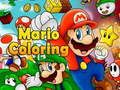 Spil Mario Farvelægning online