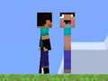 Spil Monster School Parkour Udfordring online