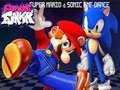 Spil Super Mario & Sonic FNF Dans online
