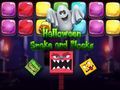 Spil Halloween Slange og Blokke online