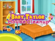 Spil Baby Taylors Hus Rengøring online