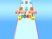 Spil Jelly Run 2048 online