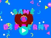 Spil Samme og forskellige donut online