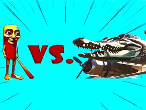 Spil Tung Tung Tung Sahur vs Bombardino Crocodilo online