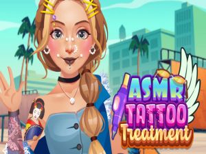 Spil ASMR-tatoveringsbehandling online