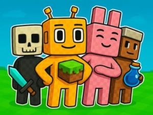 Spil Sprunki Craft- Sandbox 3d online
