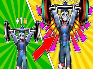 Spil Obby: Gym Simulator, Escape online