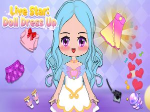 Spil Live Star Doll Dress Up online