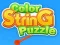 Spil Farverig snor puslespil online