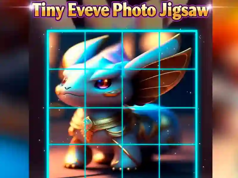Spil Tiny Eevee Photo Jigsaw online