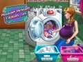 Spil Gravid Prinsesse: Vaskedag online