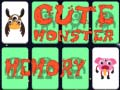 Spil Sød Monster Hukommelse online
