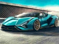 Spil Lamborghini Sian Roadster Puslespil online