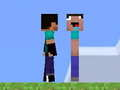Spil Monster School Parkour Udfordring online