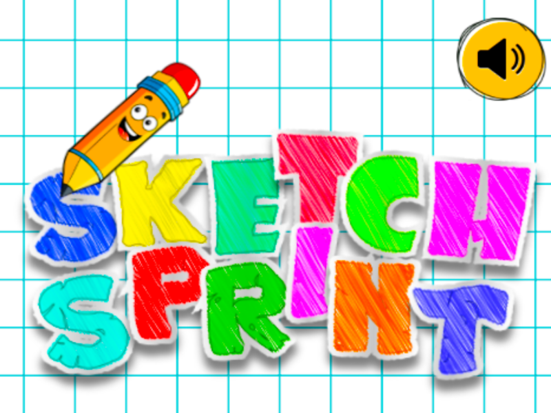 Spil Skitse sprint online