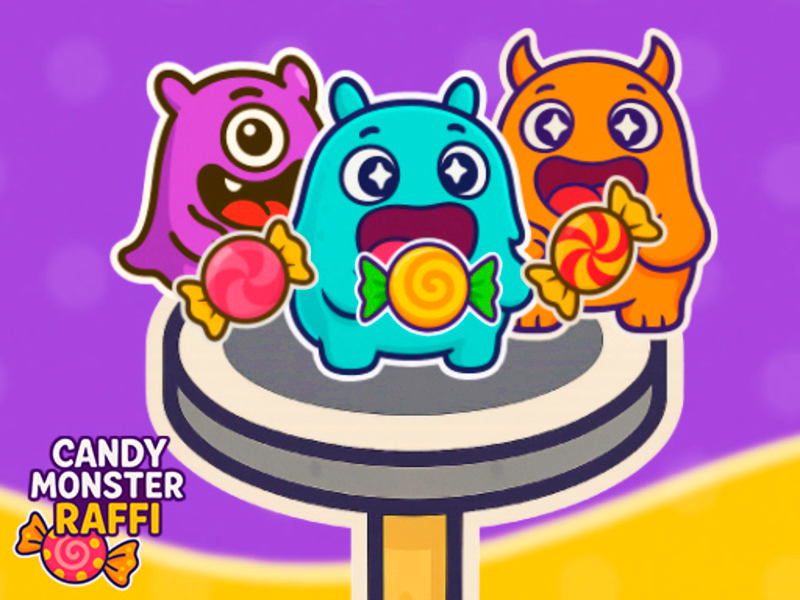 Spil Candy Monster Raffi online