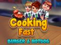 Spil Hurtig Madlavning: Burger & Hotdog online