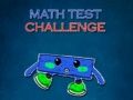 Spil Matematik Test Udfordring online