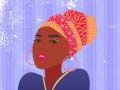 Spil Afrikansk prinsesse puslespil online