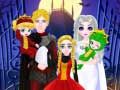 Spil Prinsessefamilien Halloween Kostume online