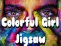Spil Farverig Pige Puslespil online