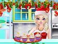 Spil Søster Prinsesse Jule Cupcake Maker online