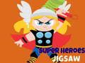 Spil Superhelte puslespil online