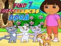 Spil Find 7 forskelle med Dora online