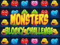 Spil Blocky Monster Udfordring online