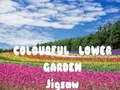 Spil Farverig Blomsterhave Puslespil online