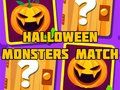 Spil Halloween Monstre Match online