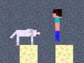 Spil Minicraft: Steves og Ulvens Eventyr online