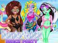 Spil Monster Skole Strandfest online